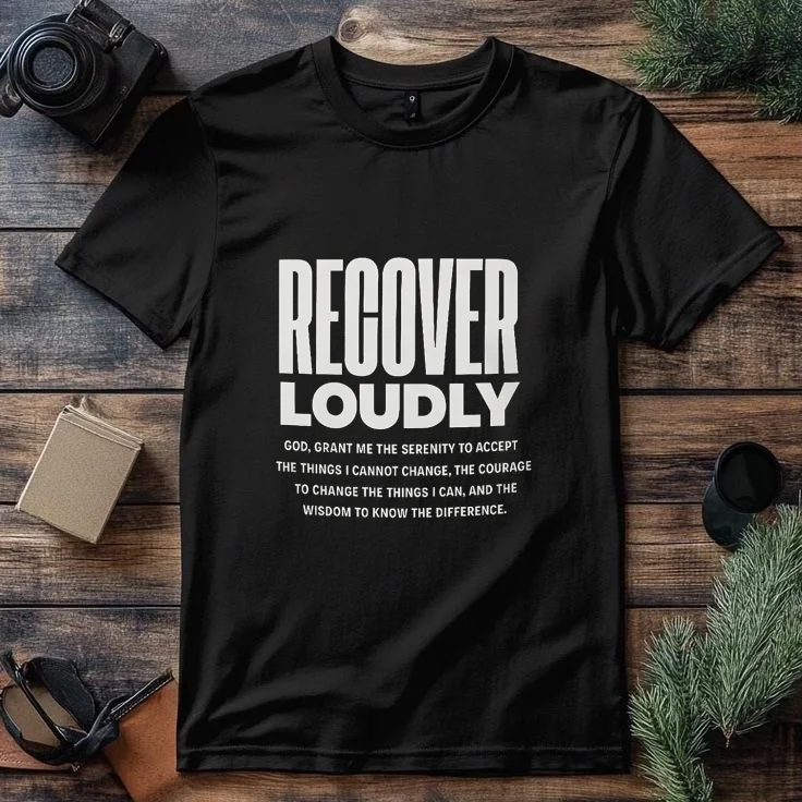Recover Loudly - youth-shirt Recover Loudly Youth Shirt
