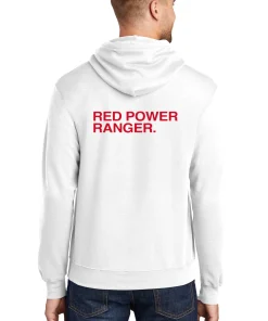 Red Power Ranger shirt