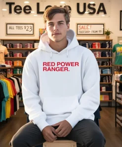 Red Power Ranger shirt