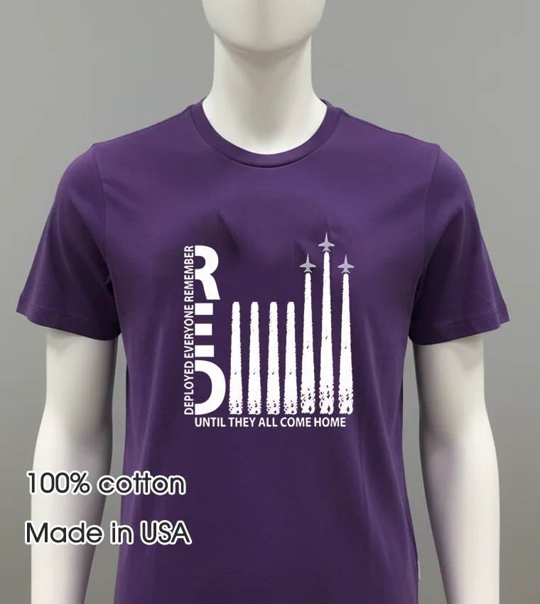 Remember Everyone Deployed Purple Shirt