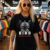 Rino Removal Project Logo T S Black T Shirt