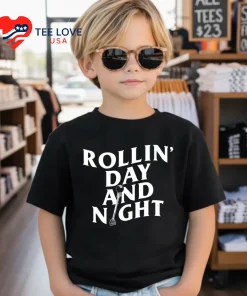Rollin Day And Night 8 Ball Gear Shifter Shirt