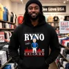 Ryne Sandberg Ryno Chicago Cubs Cartoon Black Hoodie