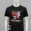 Santa Curling Ugly Christmas Balck Shirt