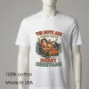 Santa Jesus The Boys Are Back In Town Christmas White T Shirt