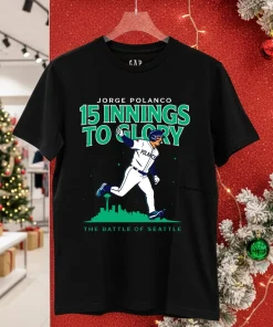 Seattle Mariners Jorge Polanco Mariners 15 Inning Game 5 shirt
