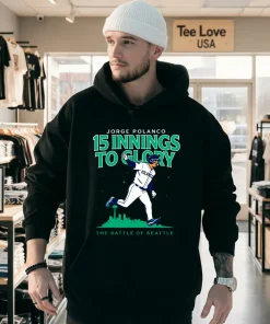 Seattle Mariners Jorge Polanco Mariners 15 Inning Game 5 shirt