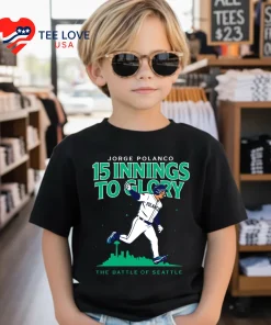 Seattle Mariners Jorge Polanco Mariners 15 Inning Game 5 shirt