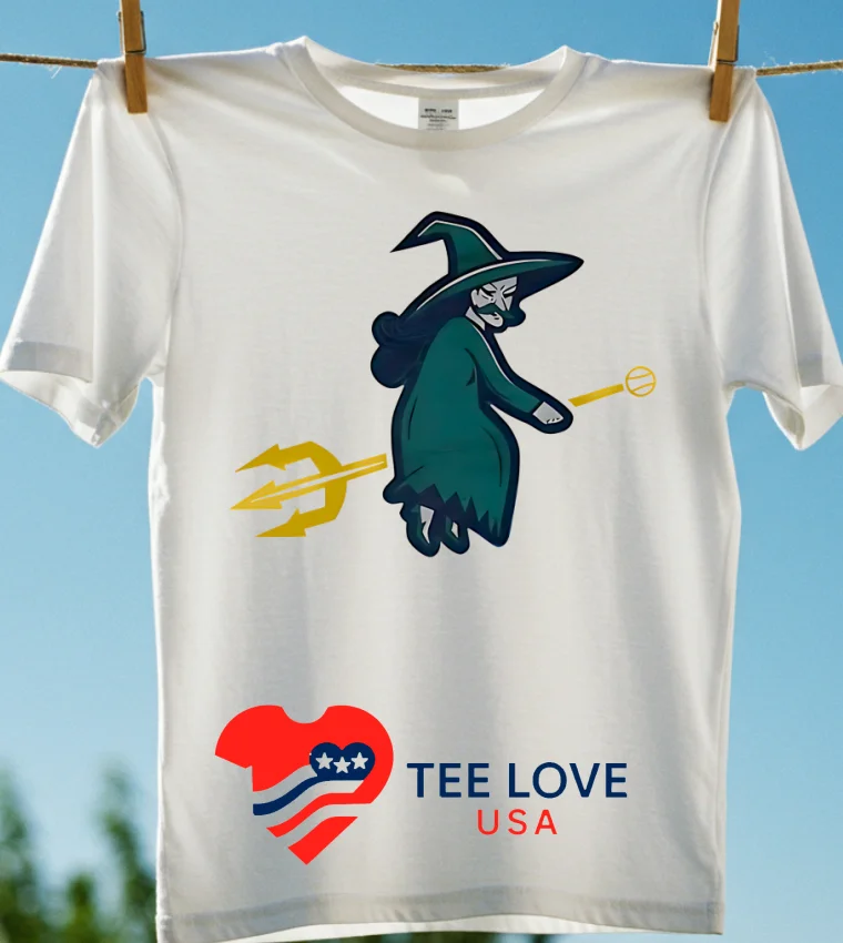 Seattle Mariners Witches Rally - white-shirt Seattle Mariners Witches Rally White Shirt