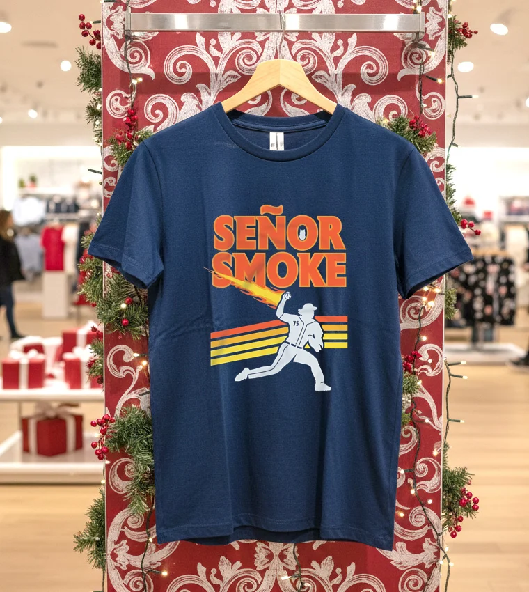 Señor Smoke Andres Munoz Seattle Mariners - navy-shirt Señor Smoke Andres Munoz Seattle Mariners Navy Shirt