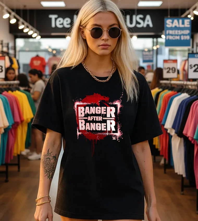 Sheamus Banger After Banger Black T Shirt