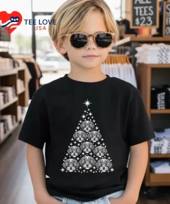 Shih Tzu Christmas Tree Cute Shirt