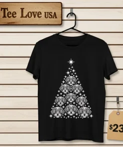 Shih Tzu Christmas Tree Cute Shirt