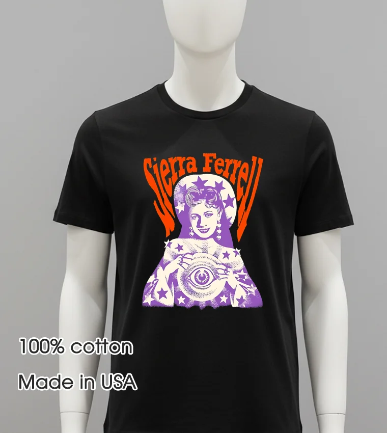 Sierra Ferrell Eye Classic Balck Shirt