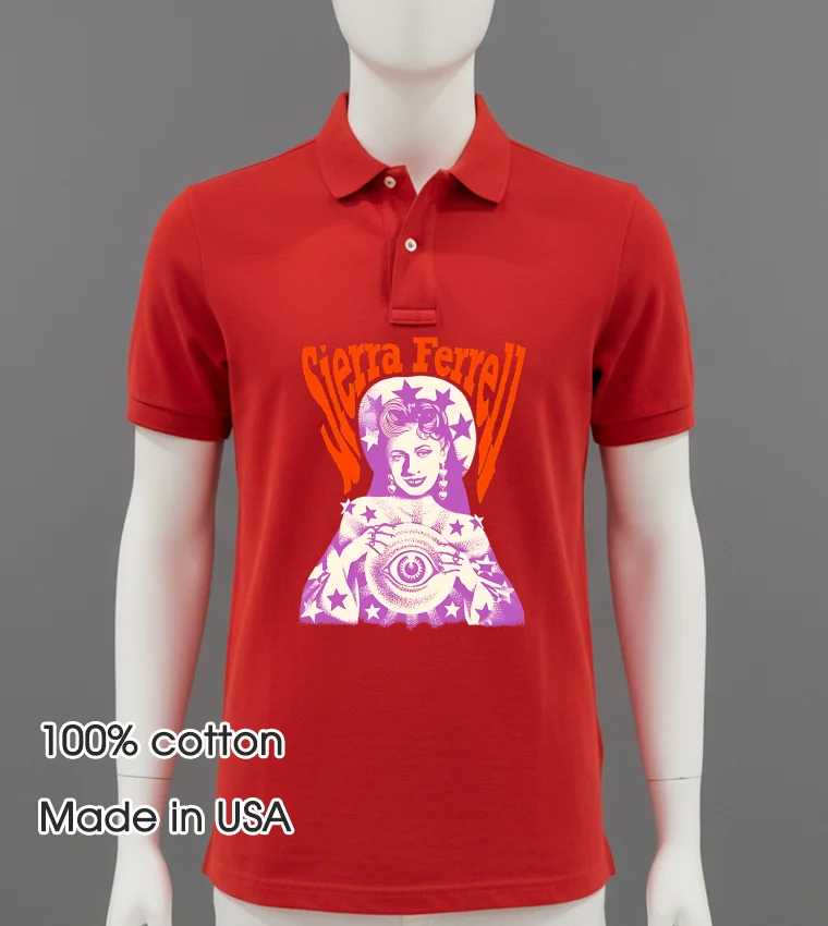 Sierra Ferrell Eye Classic Red Shirt