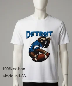 Sloth Detroit Lions Football shirt
