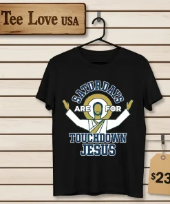 Smack Apparel Saturdays Touchdown Jesus Shirt