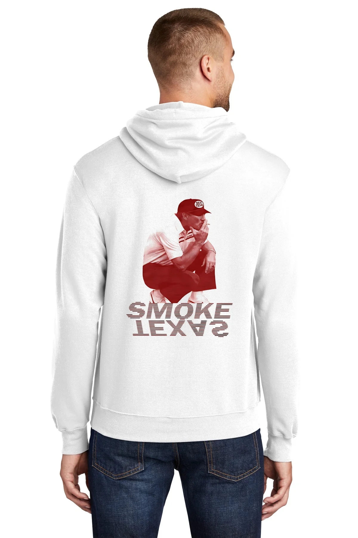 Smoke Texas - back-hoodie Smoke Texas Back Hoodie
