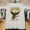 Southern Rock Legend Freebird Forever White Hoodie