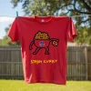 Steph Curry Golden State Warriors Player Pun Red Shirt