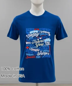 Thank You Toronto Blue Jays Player Name 2025 MLB Vintage shirt
