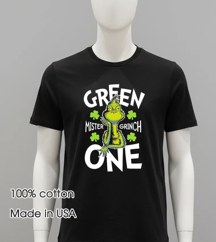 The Grinch Green One Balck Shirt