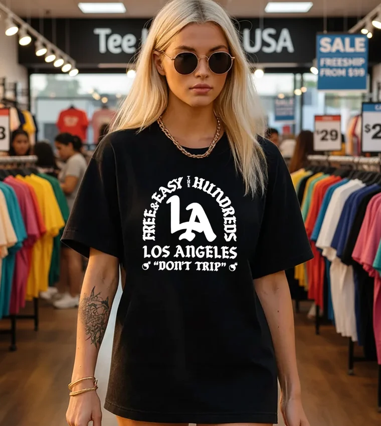 The Hundreds Don’t Trip - black-t-shirt The Hundreds Don’t Trip Black T Shirt