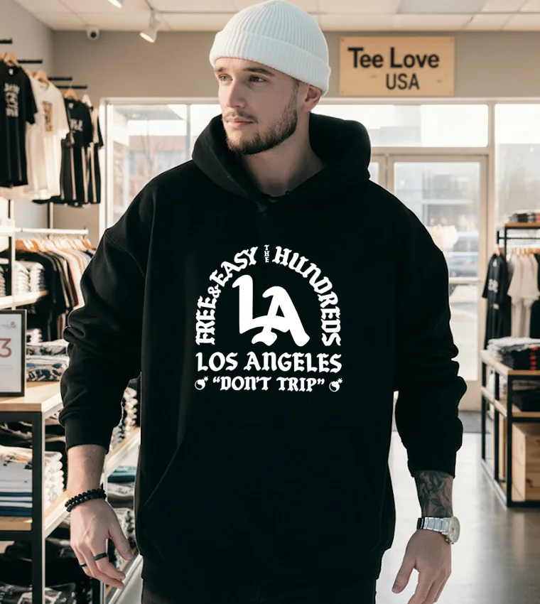 The Hundreds Don’t Trip - hoodie-black The Hundreds Don’t Trip Hoodie Black