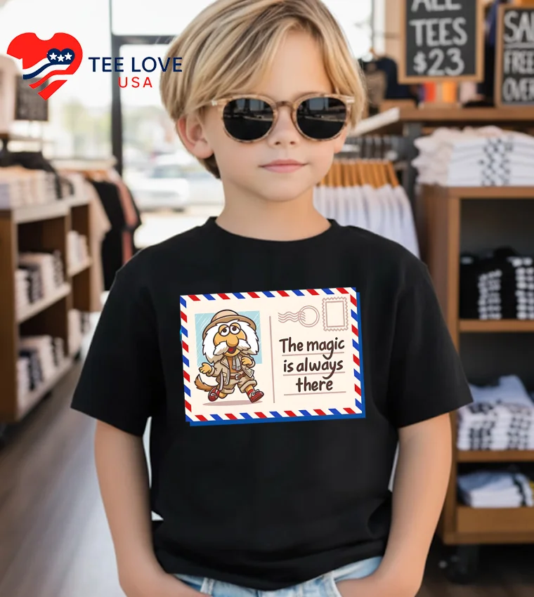 The Magic Is Always There Letter - kids-black The Magic Is Always There Letter Kids Black