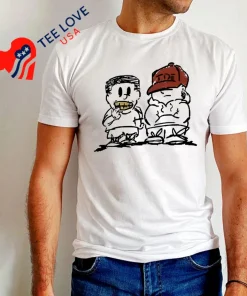 Tide Cartoon Characters Two Men Shirt