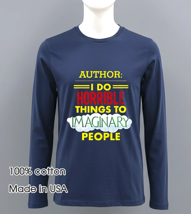 Tim Frankovich Author I Do Horrible - navy-shirt Tim Frankovich Author I Do Horrible Navy Shirt