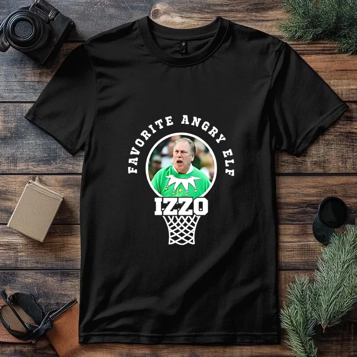 Tom Izzo Favorite Angry Elf Izzo - youth-shirt Tom Izzo Favorite Angry Elf Izzo Youth Shirt
