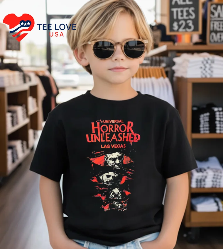 Universal Horror Unleashed Las Vegas - kids-black Universal Horror Unleashed Las Vegas Kids Black