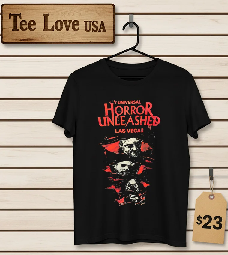 Universal Horror Unleashed Las Vegas - men-t-shirt Universal Horror Unleashed Las Vegas Men T Shirt