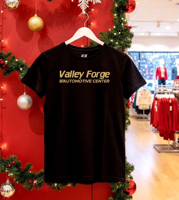 Valley Forge Automotive Center - balck-shirt Valley Forge Automotive Center Balck Shirt