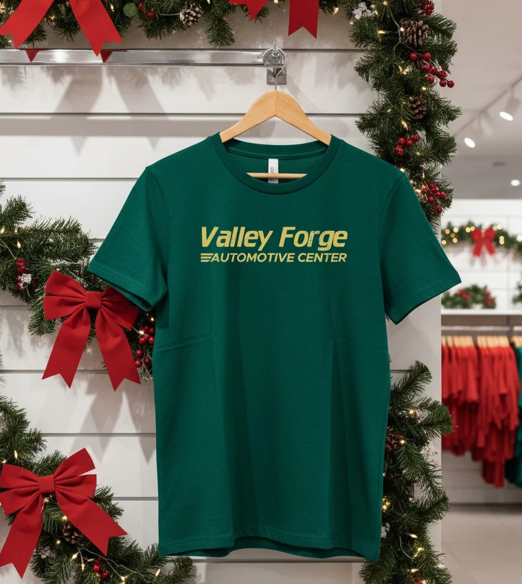 Valley Forge Automotive Center - green-shirt Valley Forge Automotive Center Green Shirt