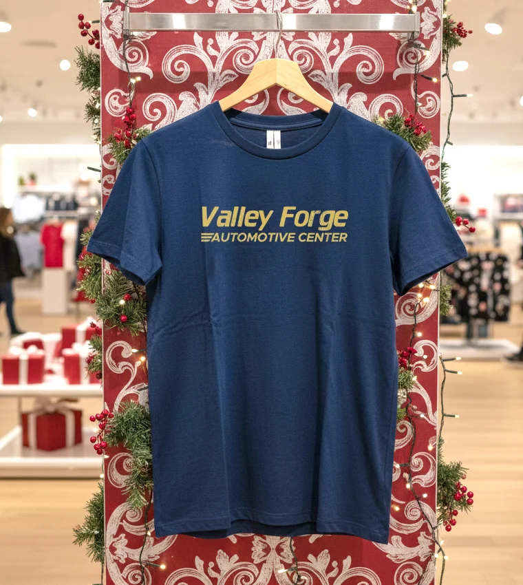 Valley Forge Automotive Center - navy-shirt Valley Forge Automotive Center Navy Shirt