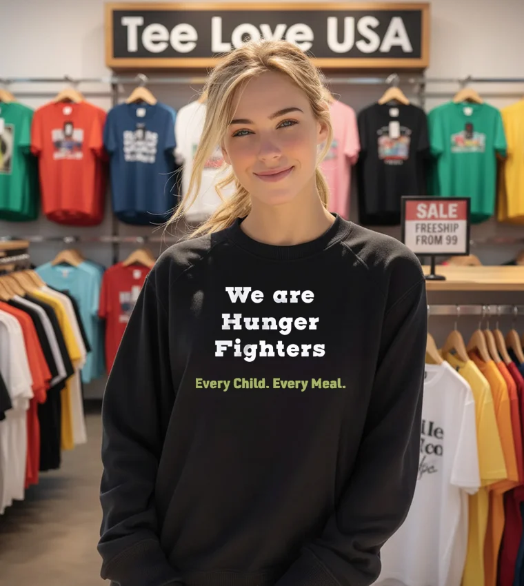 We Are Hunger Fighters Every Child Every Meal T S - sweatshirt We Are Hunger Fighters Every Child Every Meal T S Sweatshirt