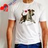 Wire Fox Terrier Portrait Vintage T White T Shirt