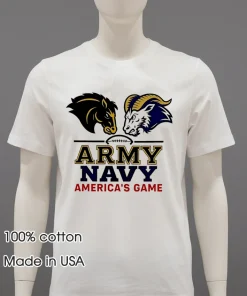 Army vs Navy Americas Game logo shirt