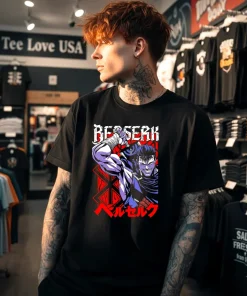 Berserk Guts And Dragonslayer Sword Shirt
