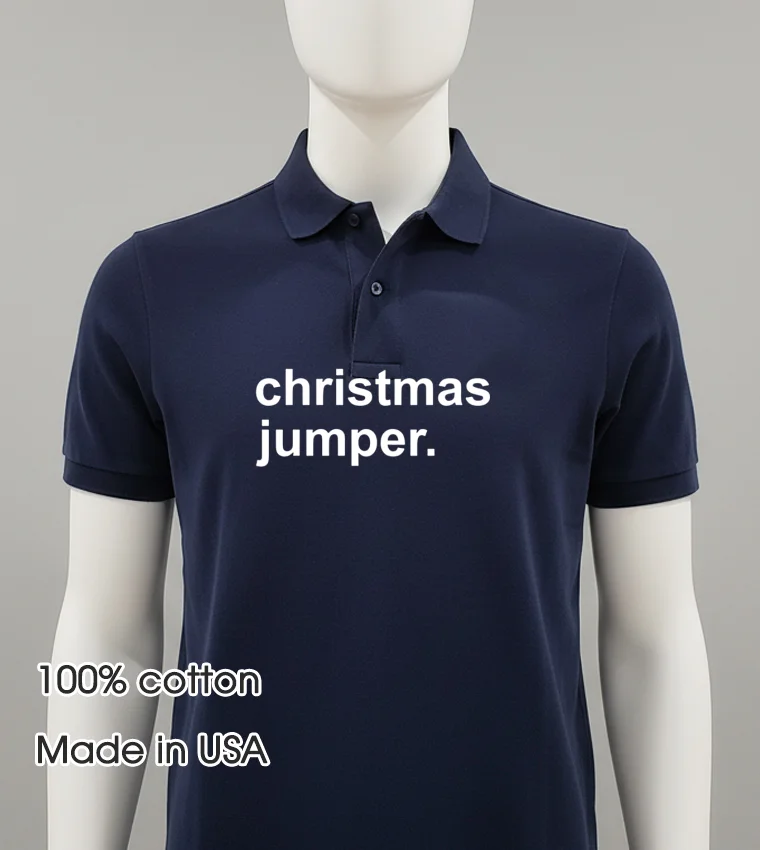 Christmas Jumper Balck Shirt 1