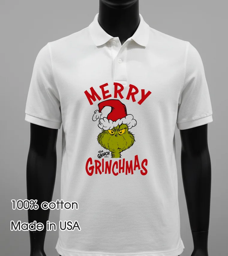 Dr. Seuss Merry Christmas - white-t-shirt Dr Seuss Merry Christmas White T Shirt 3