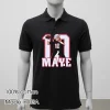 Drake Maye 10 New England Football Player Balck Shirt 2