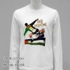 Eric Cantona 7 Free Palestine Flag White T Shirt 2