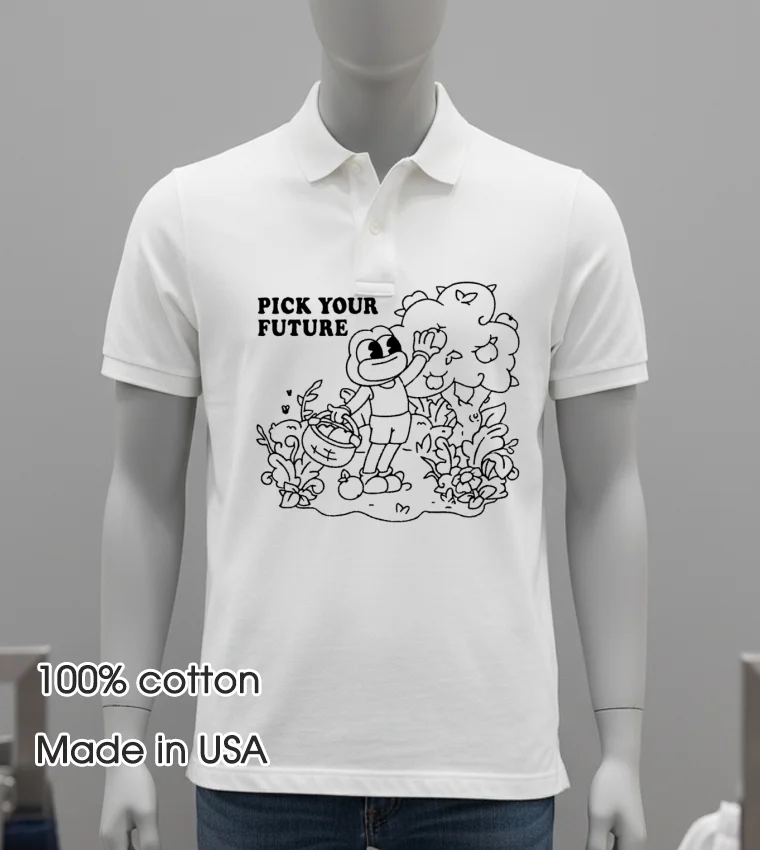 Frog Pick Your Future White T Shirt 4