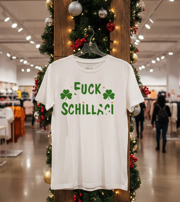 Fuck Schillaci T S - white-shirt Fuck Schillaci T S White Shirt