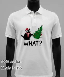 Funny Cat Christmas Cute Holiday Cat Lover shirt