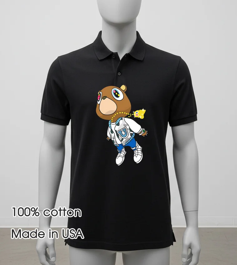 Graduation Bear Cute - balck-shirt Graduation Bear Cute Balck Shirt 2