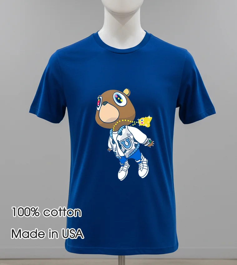 Graduation Bear Cute - navy-shirt Graduation Bear Cute Navy Shirt 1